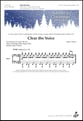 Clear the Voice SATB choral sheet music cover